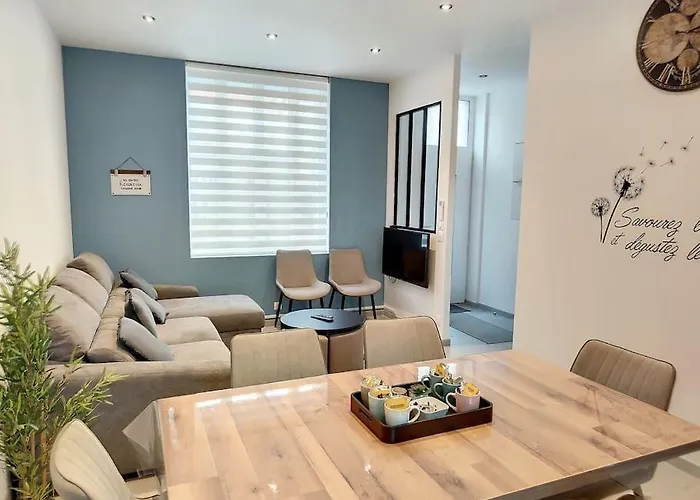 Maison Proche Centre Clim Jardin Wifi 8 Personnes Vakantiehuis