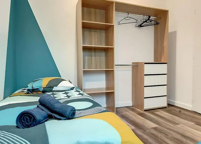 Vakantiehuis Maison Proche Centre Clim Jardin Wifi 8 Personnes